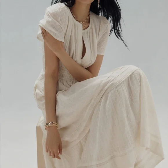 The Somerset Maxi Dress: Dobby Edition - Picture 4 of 9